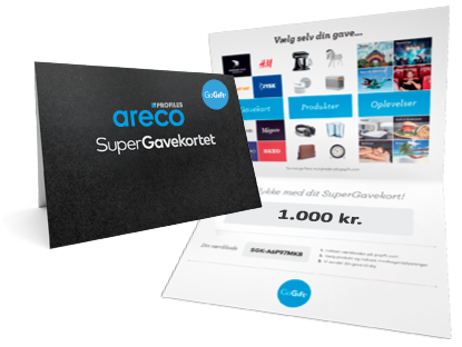 Areco Profiles gavekort