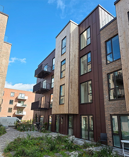 Klikfals - Mahogibrun